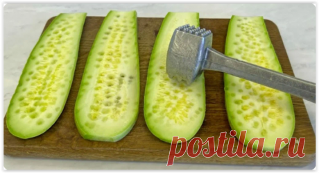 Отбивные из кабачков - хит этого лета! Съедаются моментально!