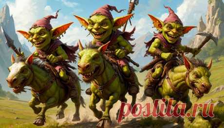 Goblins - английское написание названия Гоблинов