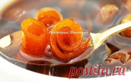 Варенье &quot;Апельсиновые завитушки&quot; с корицей | Кулинарные рецепты от «Едим дома!»