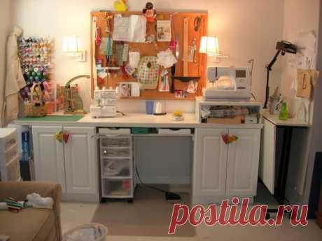 (3) Leyre Ideas - Espacios creativos. Rincones de costura.