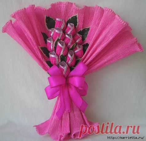 Готовимся к 1 сентября. Конфетные букеты. Идеи и мастер-класс.