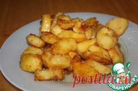 Яблоки в карамели - кулинарный рецепт
