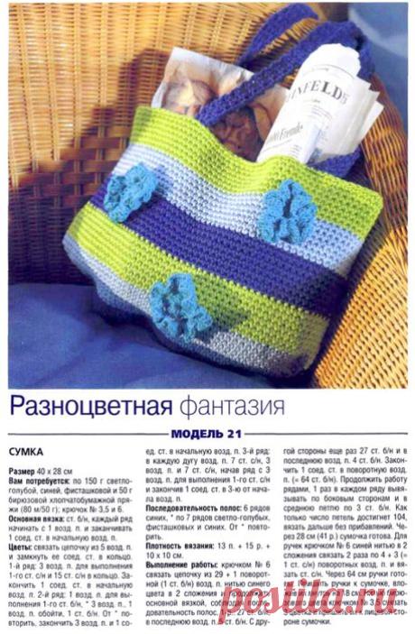 Вязаные сумки