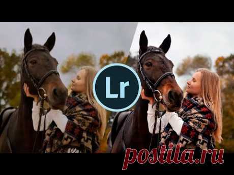 Советы по обработке фото в Lightroom. Цветокоррекция в Лайтрум для начинающих. Настройки кистей - YouTube