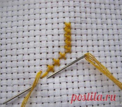 Как научиться вышивать крестиком | Expertoza