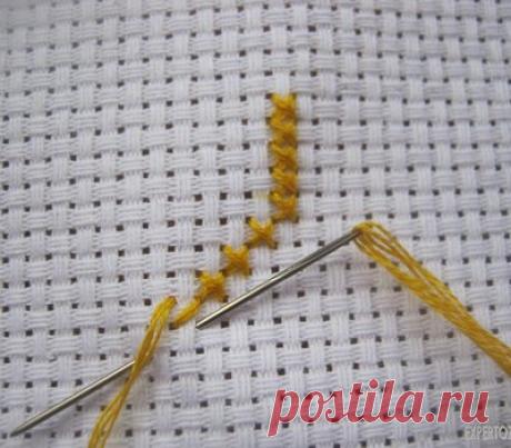 Как научиться вышивать крестиком | Expertoza