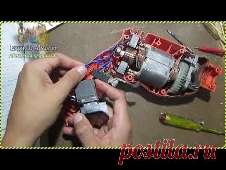 Cómo detectar avería en el switch gatillo de un taladro (control de velocidad)