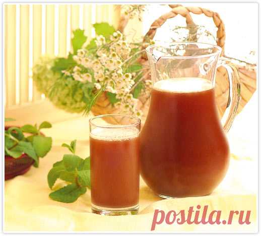 Рецепт кваса без соли, сахара и дрожжей