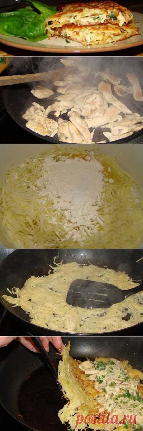 картошечка,а внутри...курочка!!!