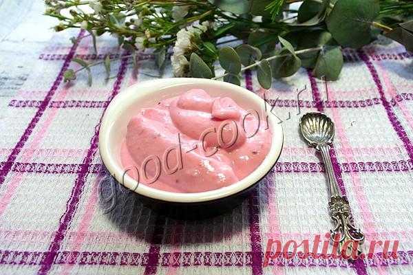 Мягкий крем на ягодном джеме и сливочном сыре. Рецепт приготовления