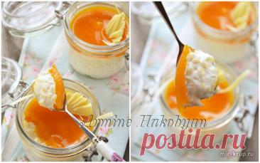 Вкусный рисовый десерт