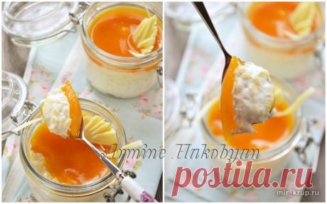 Вкусный рисовый десерт