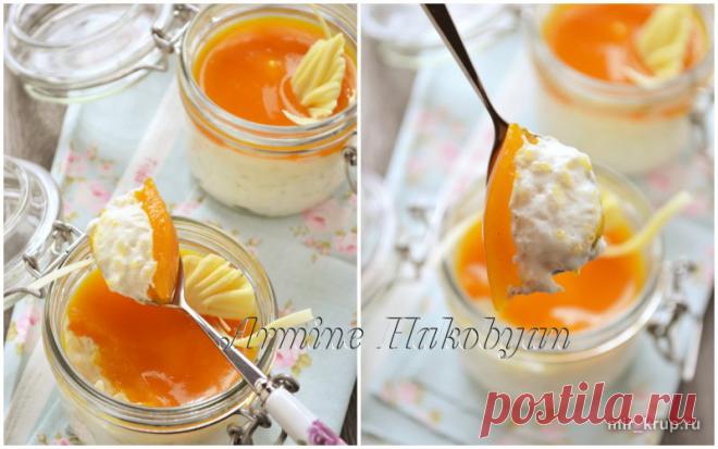 Вкусный рисовый десерт