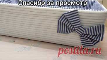 Для этого органайзера мне понадобились коробка, старая кофточка и бельевая веревка. Посмотрите какая красота получилась | Уголок diy | Дзен