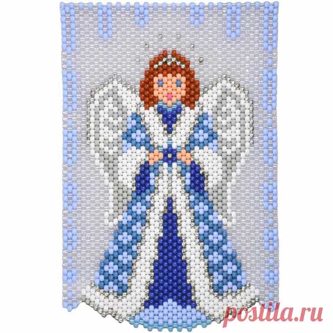 Herrschners Snowy Angel Pony Bead Kit - Herrschners