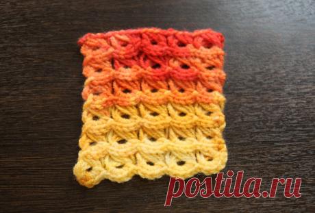 Перуанское вязание спицами мастер класс. Учимся перуанскому вязанию. |