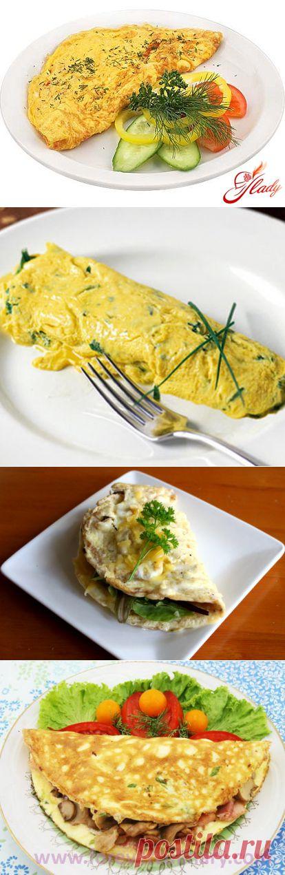 Вкусные рецепты омлета -