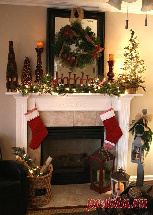 Смелые идеи для украшения комнат новогодними гирляндами: самые крутые примеры