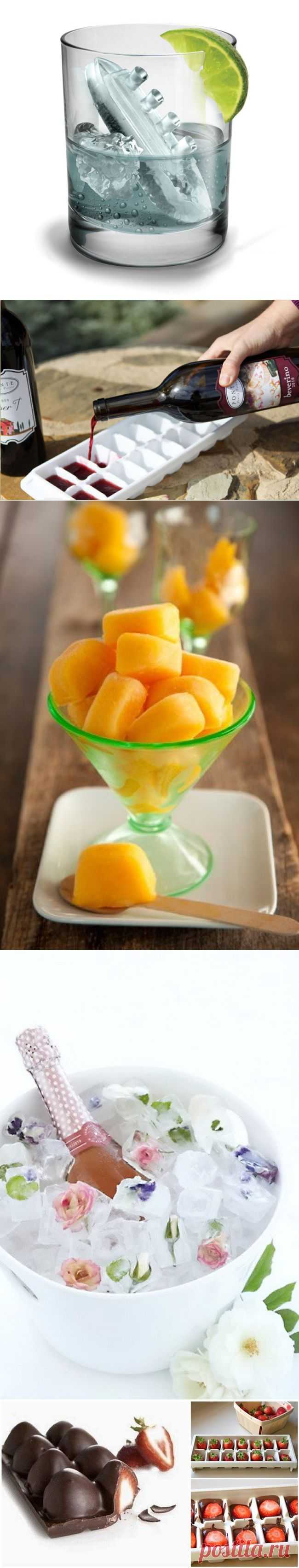 19 потрясающих способов применения формочек для льда... | Познавательный сайт ,,1000 мелочей"