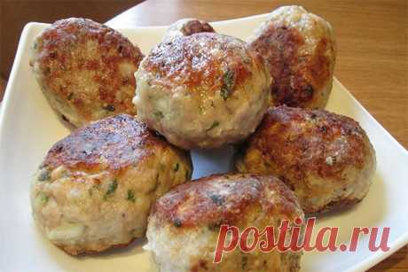 Котлеты из свинины и говядины