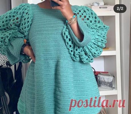 Вязайнер mihankushea: короткие платья и костюмы крючком. Не видела русских, которые так вяжут | Жизнь вязайнера Фифи | Яндекс Дзен