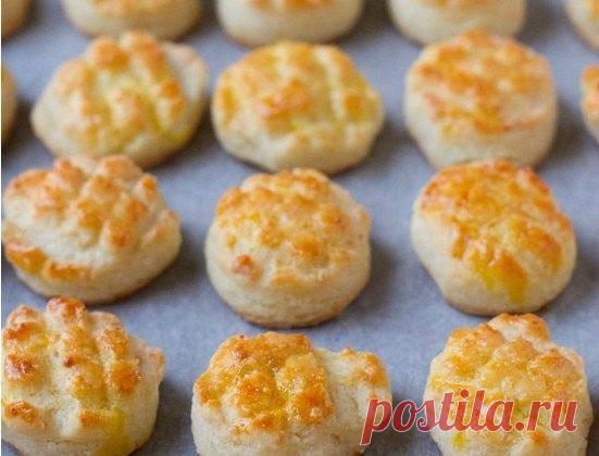 Творожное печенье с бананом и яблоком для легкого перекуса!