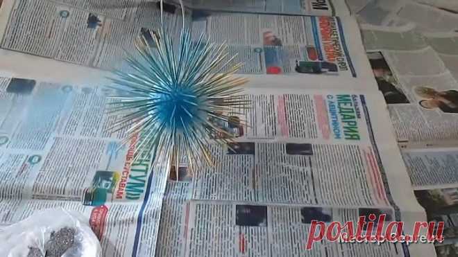 2 Идеи елочных игрушек. Новогодние поделки