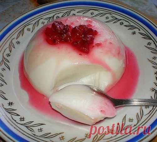 Кефирное желе - вкусно и без вреда для фигуры