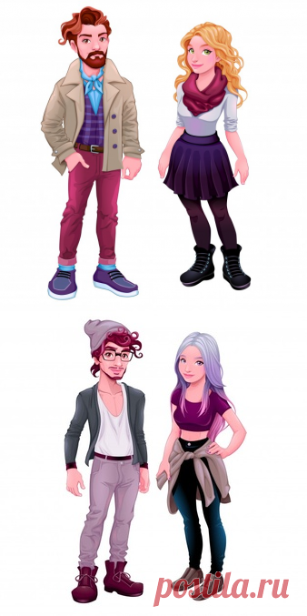 хлопчики в векторі - Пошук Google