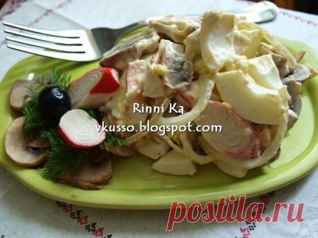 Готовим вкусно: Салат АНШЛАГ Челентано