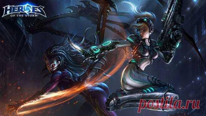 Информационный портал игры Heroes of the Storm