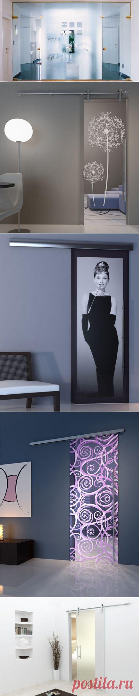 Стеклянные двери в интерьере | Ремонт квартиры своими руками