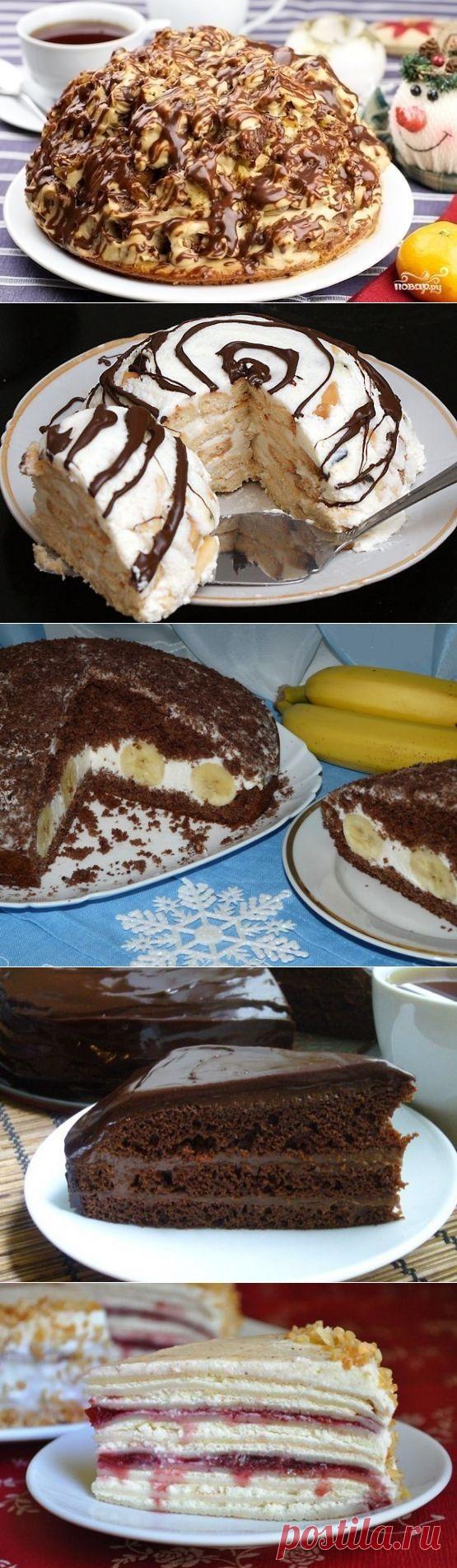Десертный вихрь. Десять вкуснейших домашних тортиков - Простые рецепты Овкусе.ру