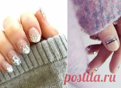 12 потрясающих идей для зимнего маникюра - tochka.net