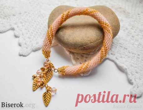 Мастер-класс по вязанию жгута для начинающих / Браслеты, Вязание с бисером, Основы бисероплетения / Biserok.org
