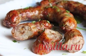 Колбаски домашние из курицы с грибами | Женский блог