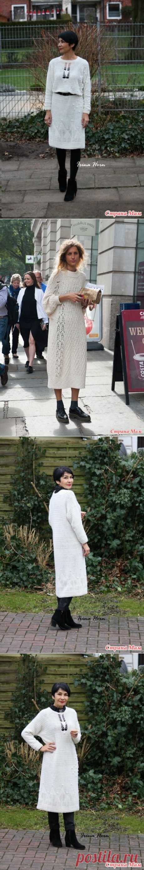 Длинное платье свободного силуэта. Оверсайз