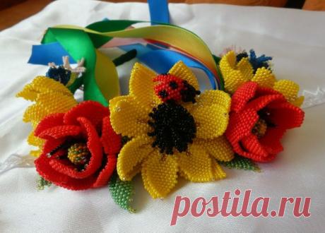 ободок | biser.info - всё о бисере и бисерном творчестве