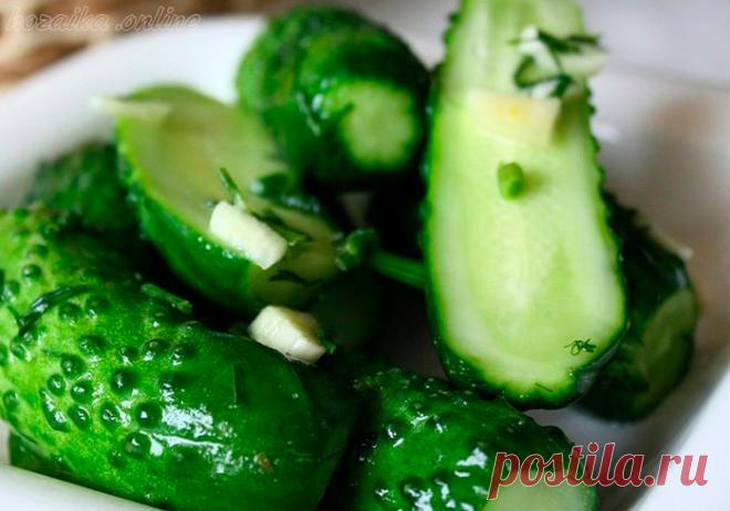 ХРУСТЯЩИЕ МАЛОСОЛЬНЫЕ ОГУРЦЫ В ПАКЕТЕ - 4 рецепта быстрого приготовления