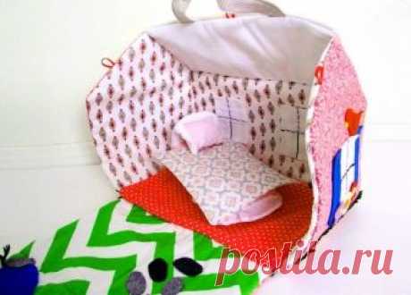 Сумка-домик для кукол своими руками | 33 Поделки | Яндекс Дзен