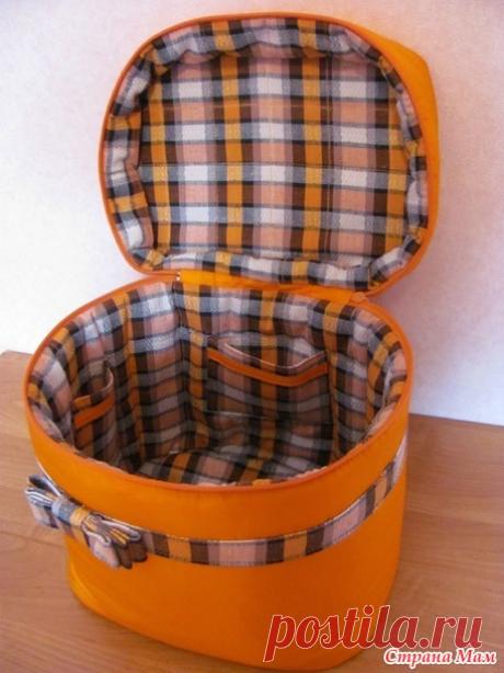 Шкатулка-косметичка с жёстким каркасом своими руками - Клуб рукоделия - Страна Мам