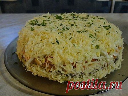 Салат «Наполеон» » Мировые кулинарные рецепты, рецепты с фото, рецепты салатов, рецепты салатов 2013, рецепты салатов с фотографиями