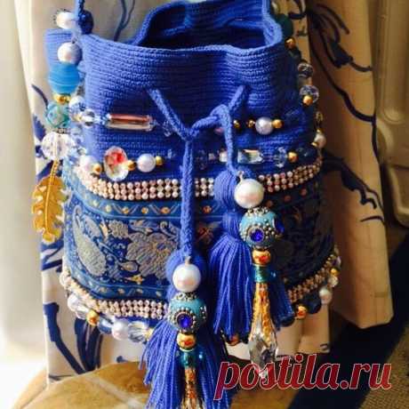 (189) Wayuu Mini @missgbags | Knitted backpack