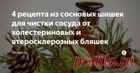 4 рецепта из сосновых шишек для чистки сосуда от холестериновых и атеросклерозных бляшек Содержащиеся в хвойном растении вещества и соединения обладают способностью избавлять человека от повышенного холестерина.
Врачи рекомендуют дышать хвойным воздухом людям, имеющим повышенный риск сердечно-сосудистых заболеваний.
В народной медицине широко применяются приготовленные на основе сосновых шишек и хвои целебные средства, предназначенные для чистки просветов сосудов от холестериновых бля