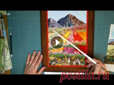 Пэчворк Лоскутное шитье Картина Панно Мастер класс ГРУППА Рукоделие в ФБ:...