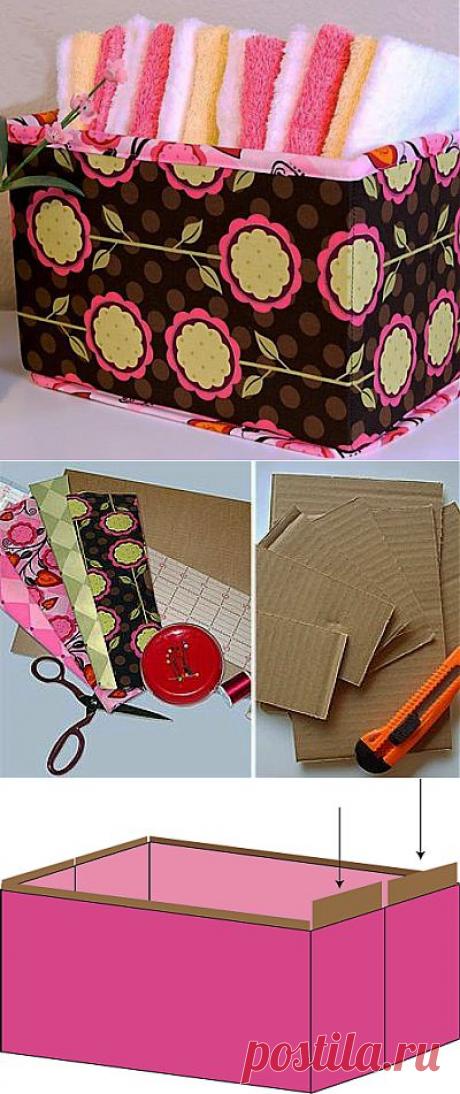 (+1) тема - Разборные корзинки для хранения вещей | СВОИМИ РУКАМИ