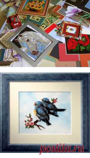 Паспарту для вышивки красивое оформление своими руками (фото)