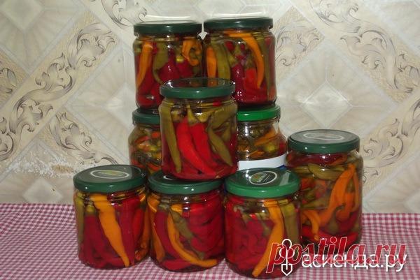 Острый перец маринованный на зиму.: Группа Собираем урожай: хвастики, рецепты, заготовки