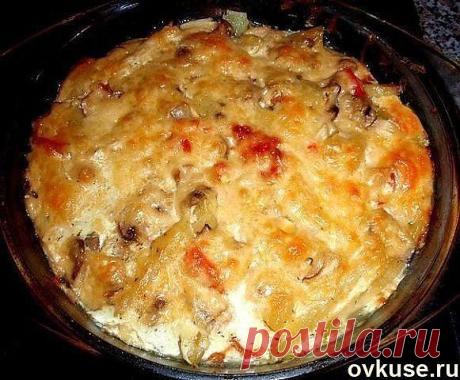 Картофельно-грибная запеканка. Быстро, вкусно - Простые рецепты Овкусе.ру