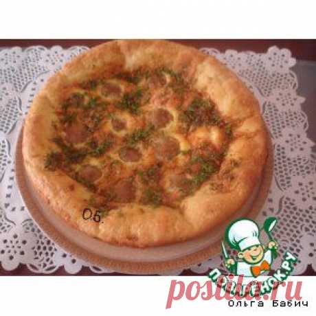 Картофельный пирог с грибами - кулинарный рецепт